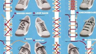 靴紐の結び方15種
